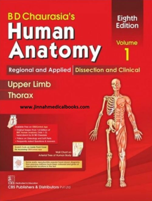 Bd Chaurasia's Human Anatomy 8 Edition-Vol 1