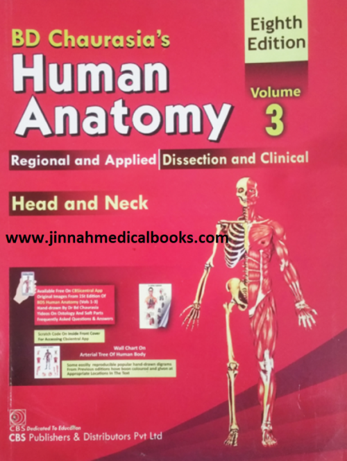 Bd Chaurasia's Human Anatomy 8 Edition Vol 3