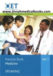 Official OET Preparations Materials Practice Book Medicine Speaking