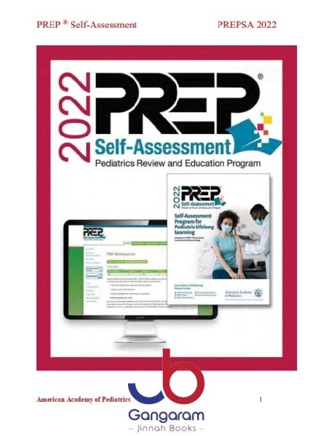 2022 PREP Self-Assessment