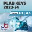 PLAB KEYS 2023-24 Version 4.3, 4.5 UPDATED EDITION