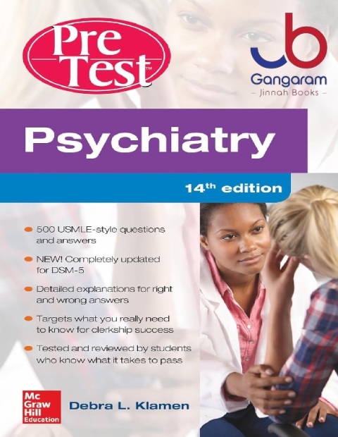 Psychiatry PreTest Self-Assessment And Review, 14th Edition