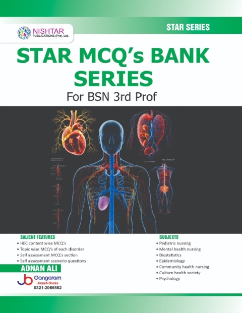 Star MCQ’s Bank Series For BSN 3rds Prof (Star SEries)