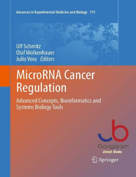MicroRNA Cancer Regulation Advanced Concepts, Bioinformatics and Systems Biology Tools (Advances in Experimental Medicine and Biology, 774)