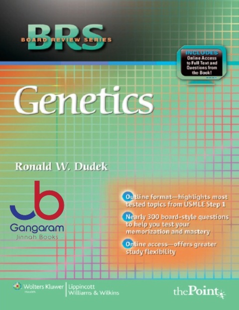 BRS Genetics (Board Review Series) 1st Edition