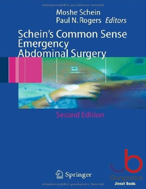 Schein's Common Sense Emergency Abdominal Surgery