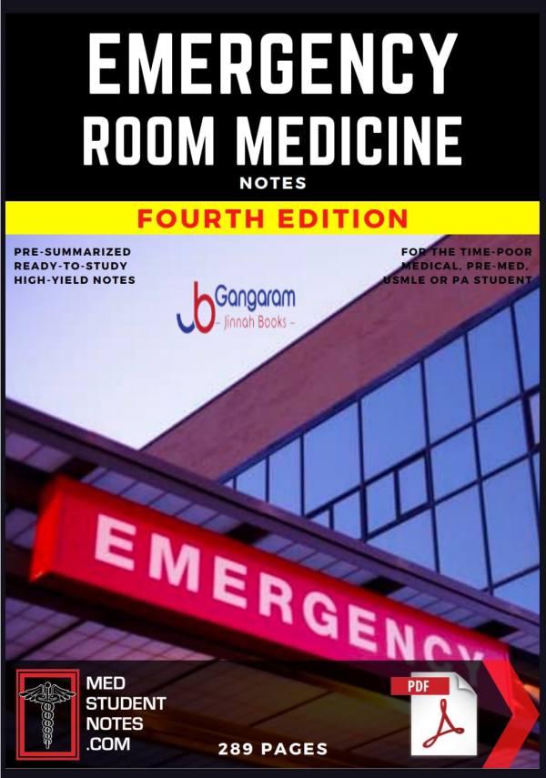 Room. Book Note EMERGENCY ROOM MEDICINE NOTES FOURTH EDITION
